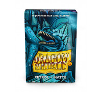 Dragon Shield Japanese Matte Sleeves - Petrol (60 Sleeves)