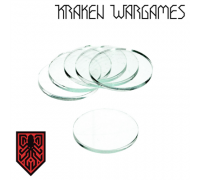 Kraken Wargames - Clear Base round 35x3mm (10)