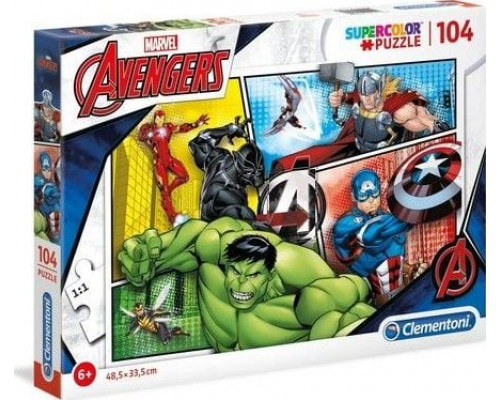 Clementoni Puzzle 104 elementy The Avengers