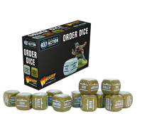 Bolt Action - Bolt Action Orders Dice - Olive Drab (12)