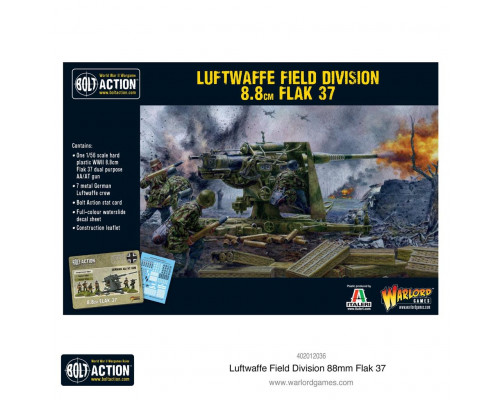 Bolt Action - Luftwaffe Field Division 88mm Flak 37 - EN