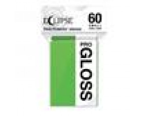 UP - Small Sleeves - Gloss Eclipse - Lime Green (60 Sleeves)