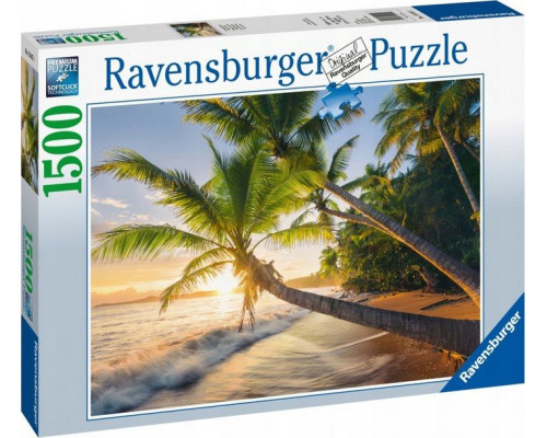 Ravensburger Puzzle 1500 elementów Tajemnicza plaża