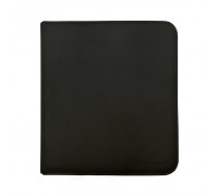 UP - 12-Pocket Zippered PRO-Binder - Black