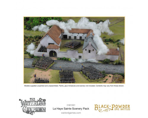 Black Powder Epic Battles: Waterloo - La Haye Sainte Scenery Pack - EN