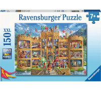 Ravensburger Puzzle 150 Widok na zamek rycerski XXL