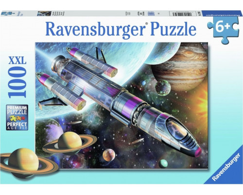 Ravensburger Puzzle 100 Misja w kosmosie XXL