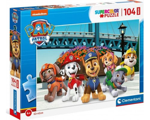 Clementoni Puzzle 104el Maxi Psi Patrol 2 23755