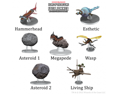 D&D Icons of the Realms: Ship Scale - Asteroid Encounters