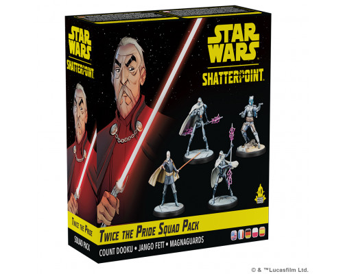 Star Wars: Shatterpoint - Twice the Pride – Count Dooku Squad Pack - EN/FR/IT/DE/SP