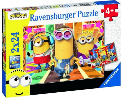 Ravensburger Puzzle 2x24 Minionki 2