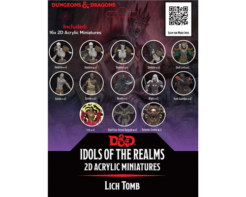 D&D Idols of the Realms: Lich Tomb - 2D Set - EN