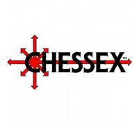 Chessex - Gemini® Mini-Polyhedral Black-Starlight™/red 7-Die Set
