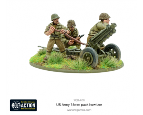 Bolt Action - US Army 75mm pack howitzer - EN