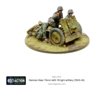 Bolt Action - German Heer 75mm leIG 18 light artillery (1943-45) - EN