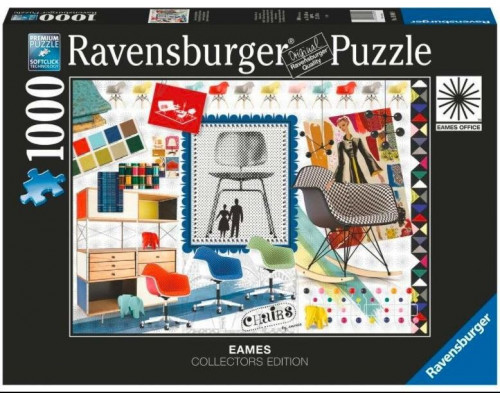 Ravensburger Puzzle 1000el Eames design Spectrum 169009 RAVENSBURGER
