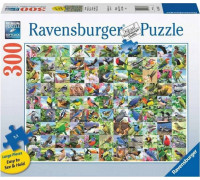 Ravensburger Puzzle 300el 99 zachwycających ptaków 169375 RAVENSBURGER