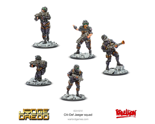 Judge Dredd - Citi-Def Jaeger Squad - EN