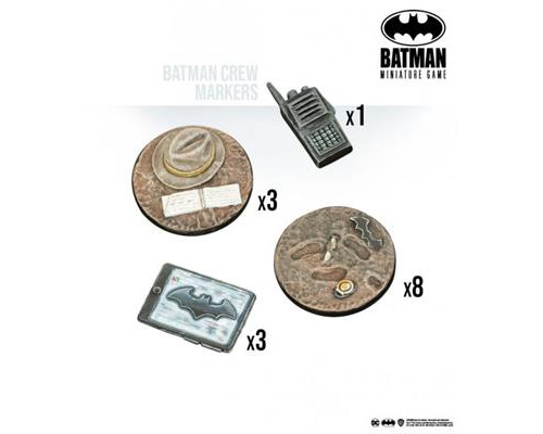 Batman Miniature Game: Batman Crew Markers - EN