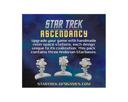 Star Trek Ascendancy: Space Stations (x3) - Andorians