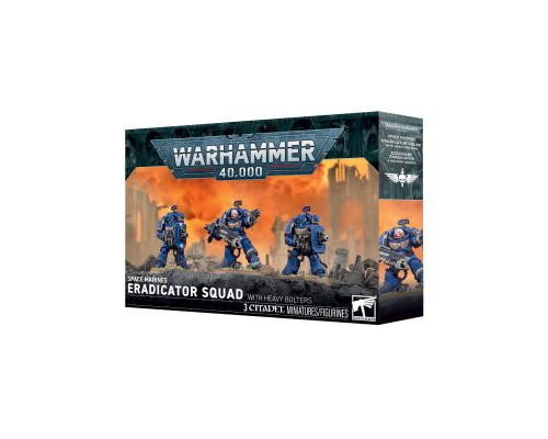 Space Marines: Eradicator Squad With Heavy Bolters