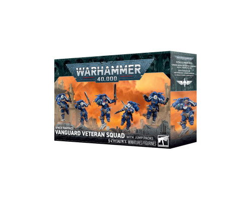 Space Marines: Vanguard Veteran Squad With Jump Packs