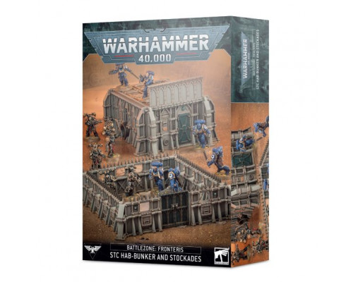 Warhammer 40,000 Battle Zone  Fronteris: STC Hab-Bunker & Stockades