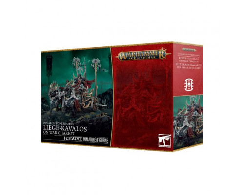 Ossiarch Bonereapers: Liege-Kavalos On War Chariot