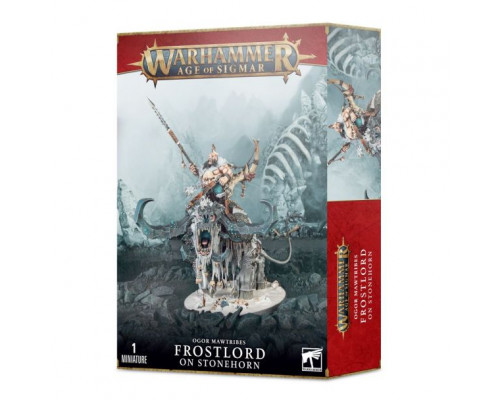 Frostlord on Stonehorn - Ogre Mawtribes