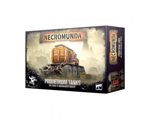 Necromunda: Promethium Tanks On Cargo-8 Trailer