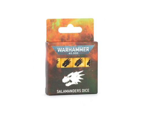 Warhammer 40000: Salamanders Dice