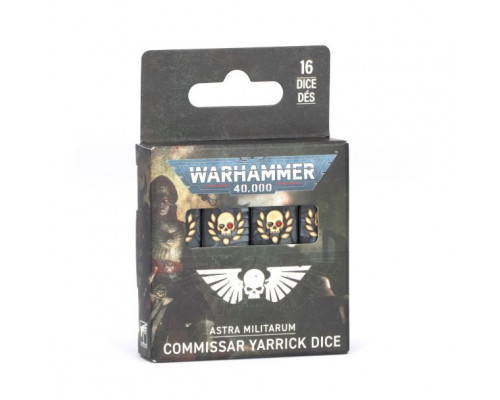 Astra Militarum: Commissar Yarrick Dice