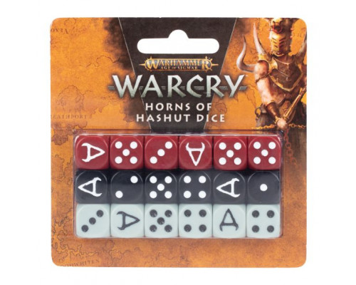 Warcry: Horns Of Hashut Dice