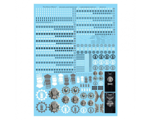 Iron Hands Legion Transfer Sheet