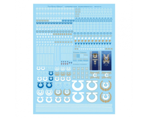 Ultramarines Legion Transfer Sheet
