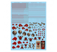 Space Wolves Legion Transfer Sheet