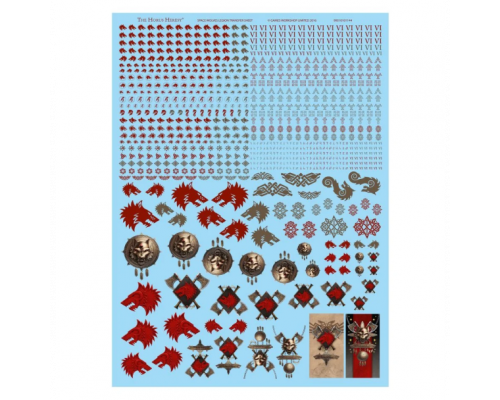 Space Wolves Legion Transfer Sheet