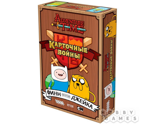 Настольная игра Время приключений. Карточные войны: Финн против Джейка