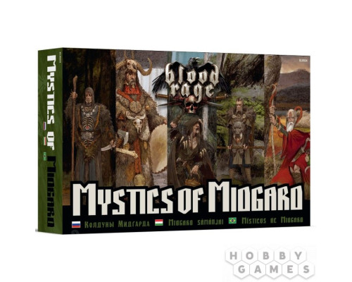 Настольная игра Кровь и ярость. Колдуны Мидгарда