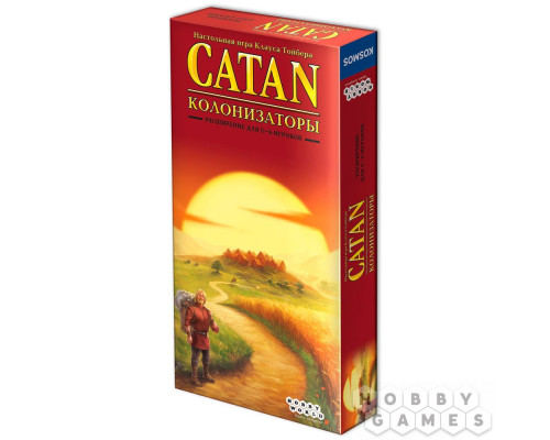 Настольная игра Catan: Колонизаторы. Расширение для 5-6 игроков
