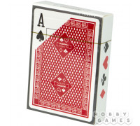 Настольная игра Карты для покера (пластиковые, с увеличенным индексом)