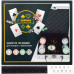 Набор из 100 фишек для покера с номиналом (RU)