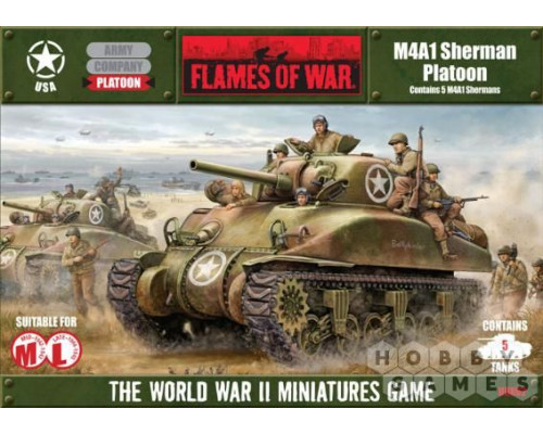 Flames of war: M4A1 Sherman Platoon (UBX02)