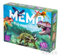 Настольная игра Мемо "Мир динозавров"