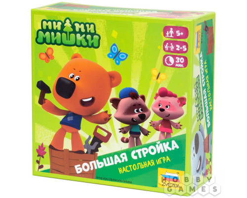 Настольная игра Ми-ми-мишки: Большая стройка