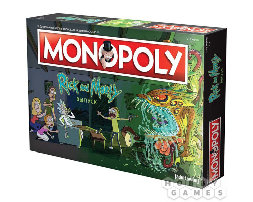 Настольная игра Монополия: Рик и Морти