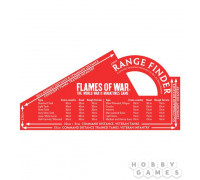 Flames of war: Red Rangefinder (Metric)