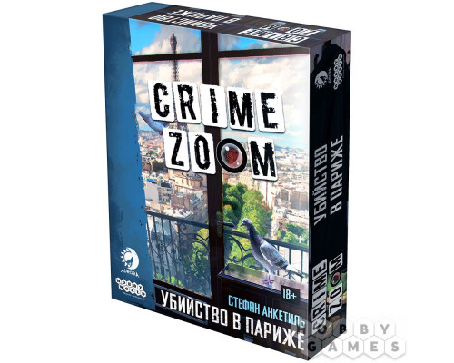 Настольная игра Crime Zoom: Убийство в Париже
