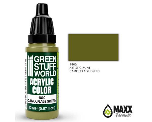 Acrylic Color CAMOUFLAGE GREEN