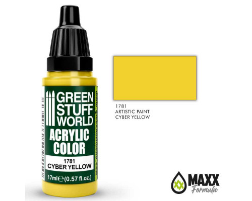 Acrylic Color CYBER YELLOW